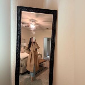 Express Tan Overcoat